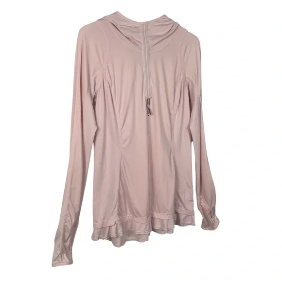 Lululemon Run: In The Sun Pullover Pink Quartz Size 8 - Picture 5 of 14